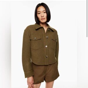 Wilfred The Ganna™ Cropped Shirt Jacket